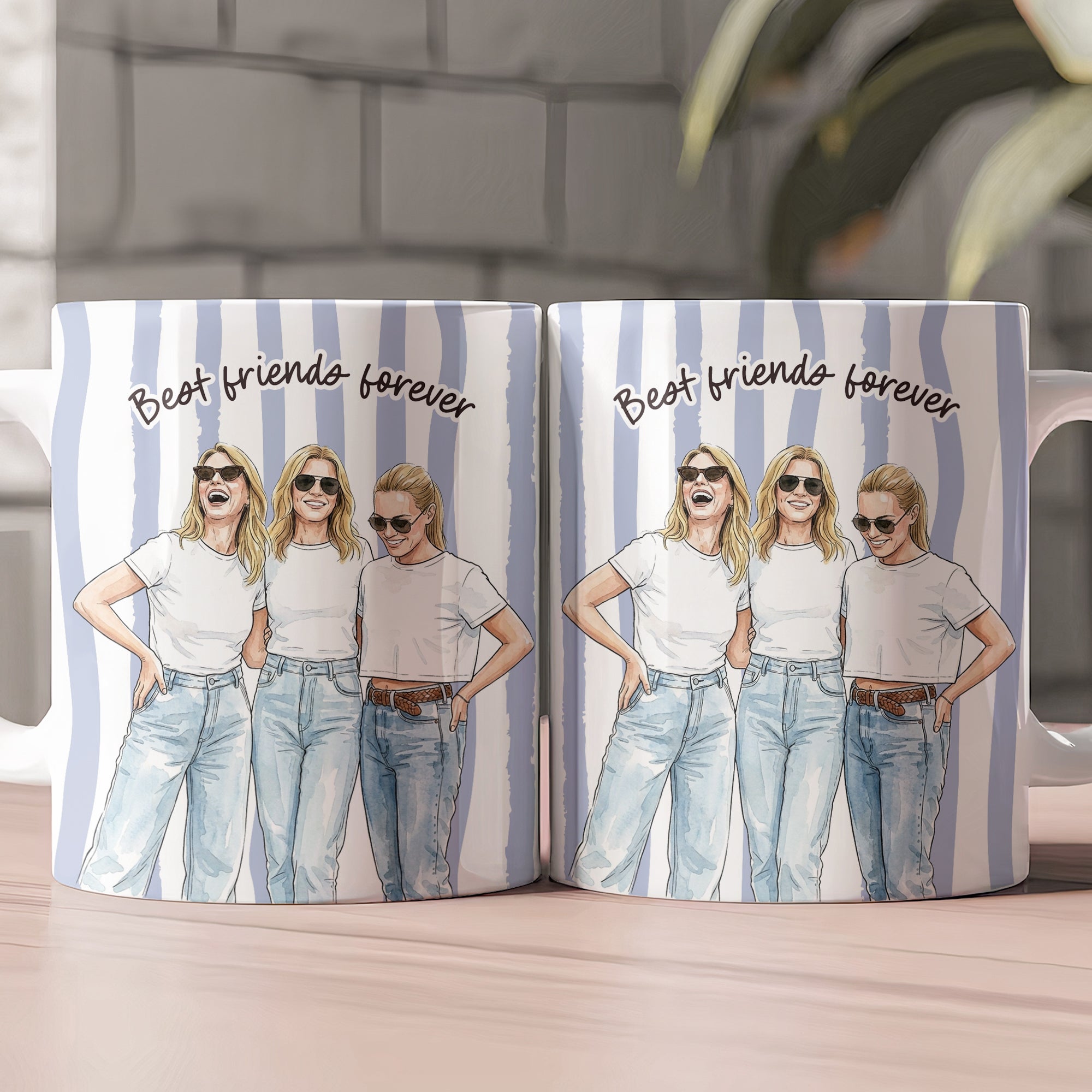 Custom-Photo-Watercolor-Art-Friendship-Thank-You-Gift-For-BFF-Soul-Sisters-Personalized-Mug-4