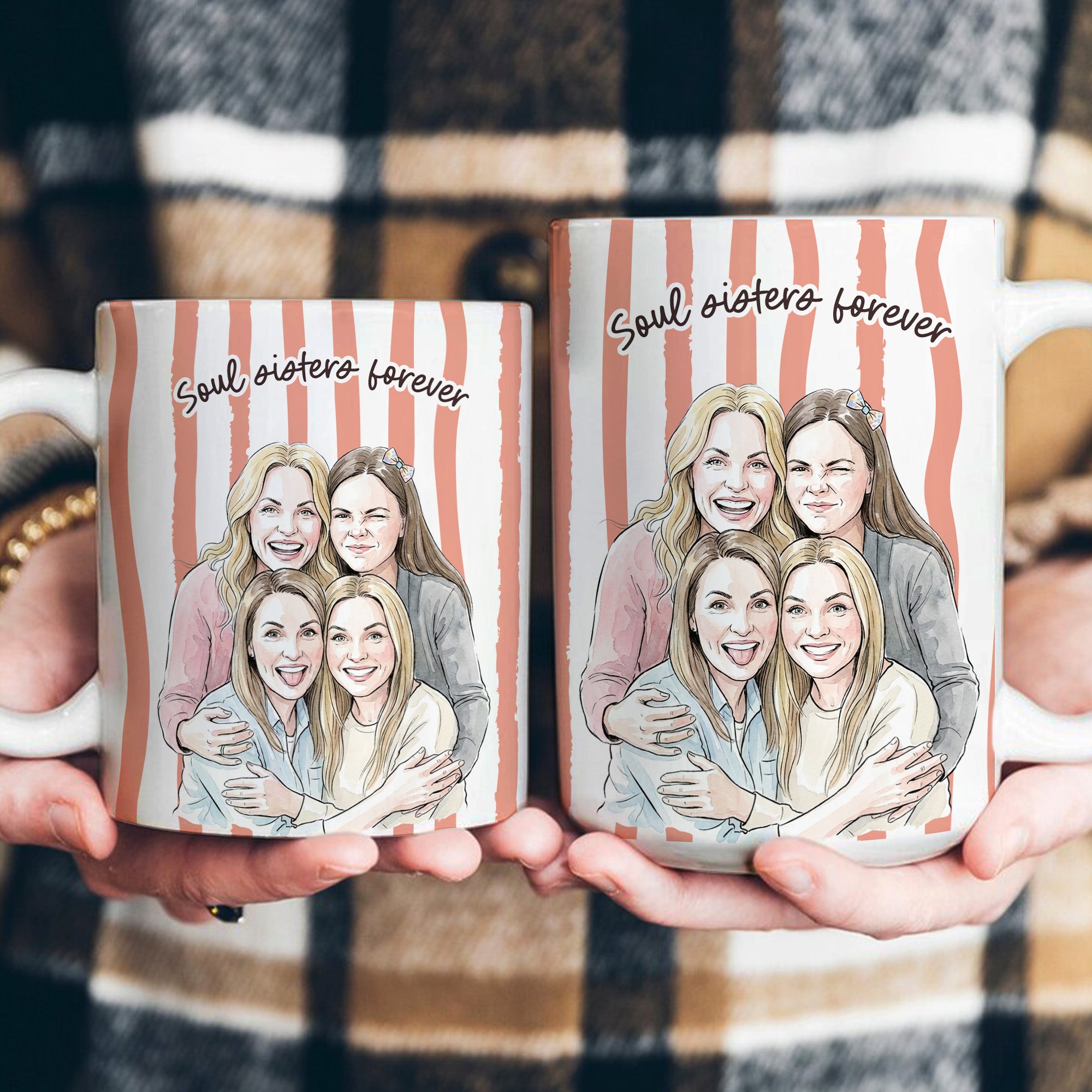 Custom-Photo-Watercolor-Art-Friendship-Thank-You-Gift-For-BFF-Soul-Sisters-Personalized-Mug-6