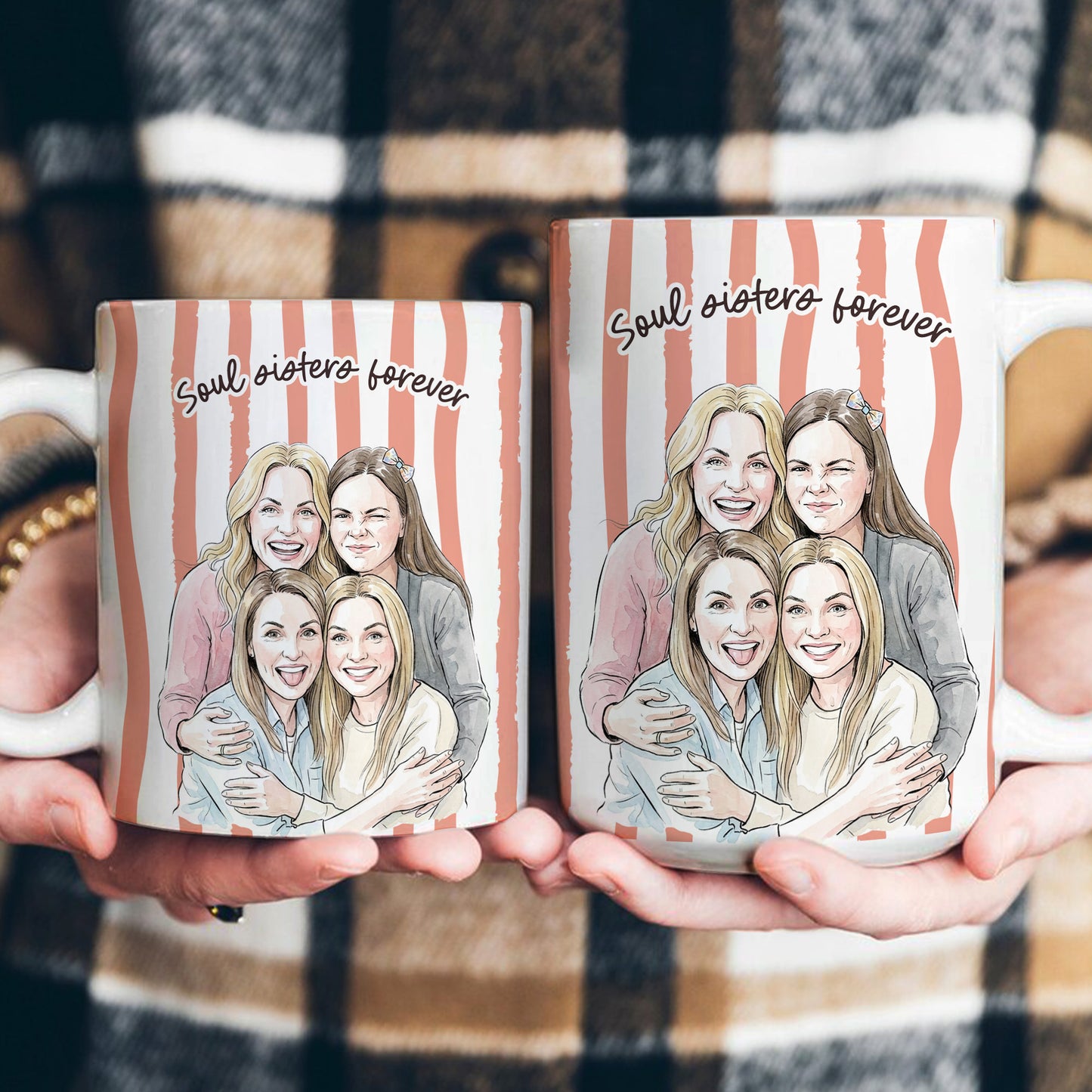 Custom-Photo-Watercolor-Art-Friendship-Thank-You-Gift-For-BFF-Soul-Sisters-Personalized-Mug-6
