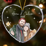 Custom-Photo-Watercolor-Art-New-Version-Our-First-Christmas-Personalized-Ornament