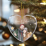 Custom-Photo-Watercolor-Art-New-Version-Our-First-Christmas-Personalized-Ornament