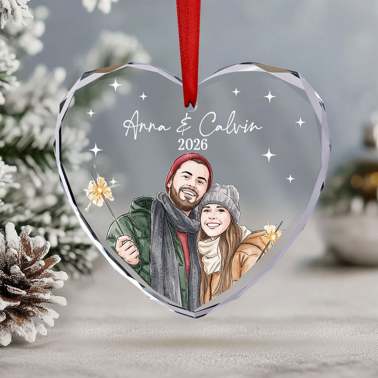 Custom-Photo-Watercolor-Art-New-Version-Our-First-Christmas-Personalized-Ornament