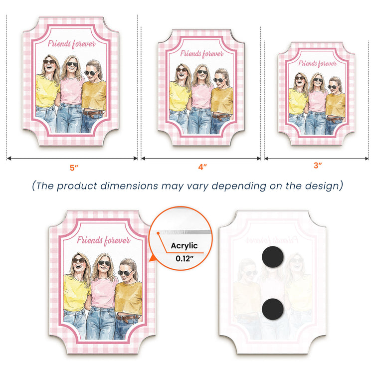 Custom-Photo-Watercolor-Besties-Forever-Friendship-Thank-You-Gift-Personalized-Magnet-5