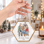 Custom-Photo-Watercolor-Family-Frame-Personalized-Ornament-2