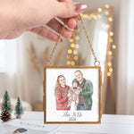 Custom-Photo-Watercolor-Family-Frame-Personalized-Ornament-8