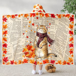 Custom-Photo-Watercolor-Pet-With-Fall-Leaves-Autumn-Lovely-Dog-Cat-Portrait-Personalized-Blanket-4