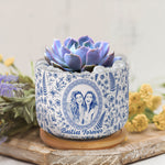 Custom-Photo-Watercolor-Portrait-Gift-For-Friend-Besties-Personalized-Plant-Pot-3