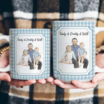 Custom-Photo-Watercolor-Striped-Pattern-Fathers-Day-Gift-For-Dad-Husband-Grandpa-Personalized-Mug-5