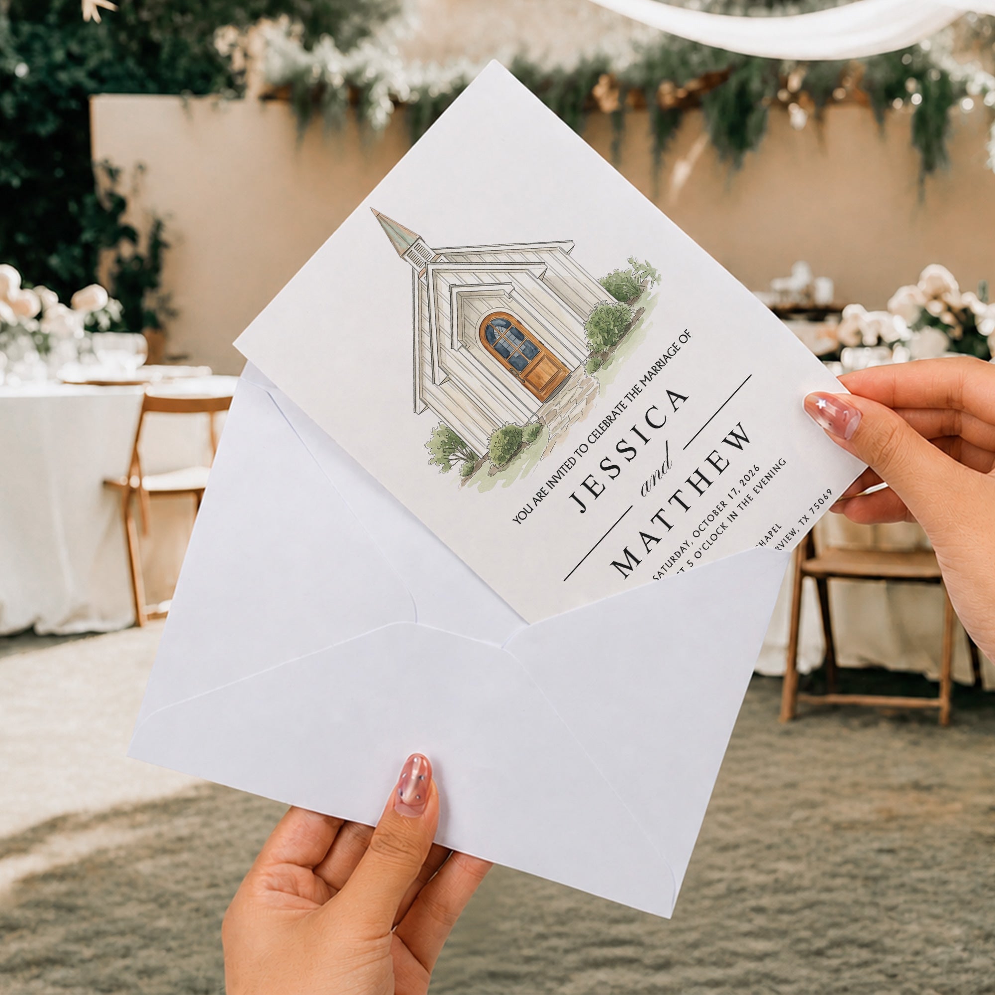 Custom-Photo-Watercolor-Wedding-Invitation-Card-Personalized-Cards-2