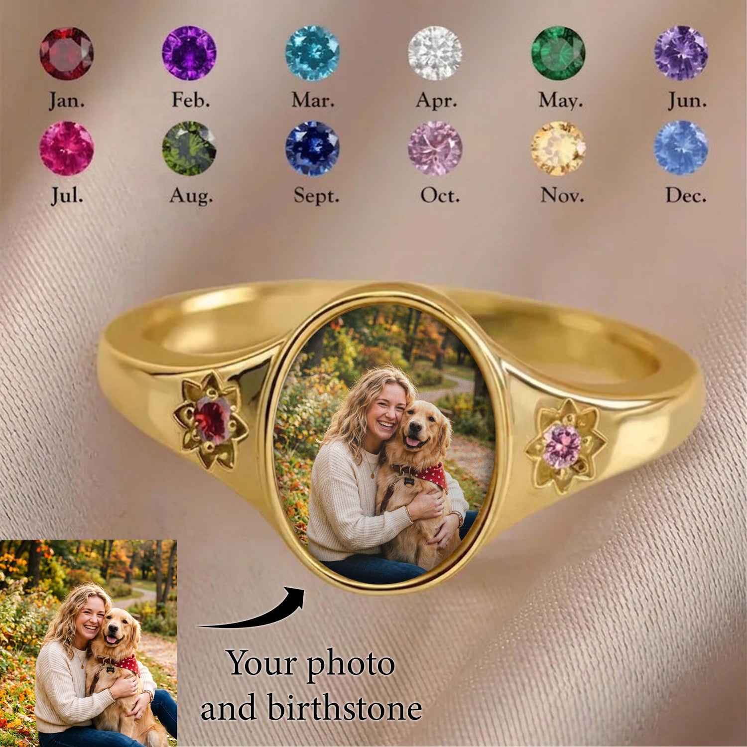 Custom-Photo-With-Birthstones-Memorial-Gift-Personalized-Ring-1