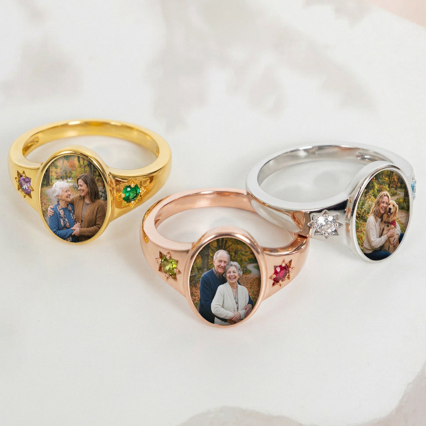Custom-Photo-With-Birthstones-Memorial-Gift-Personalized-Ring-2