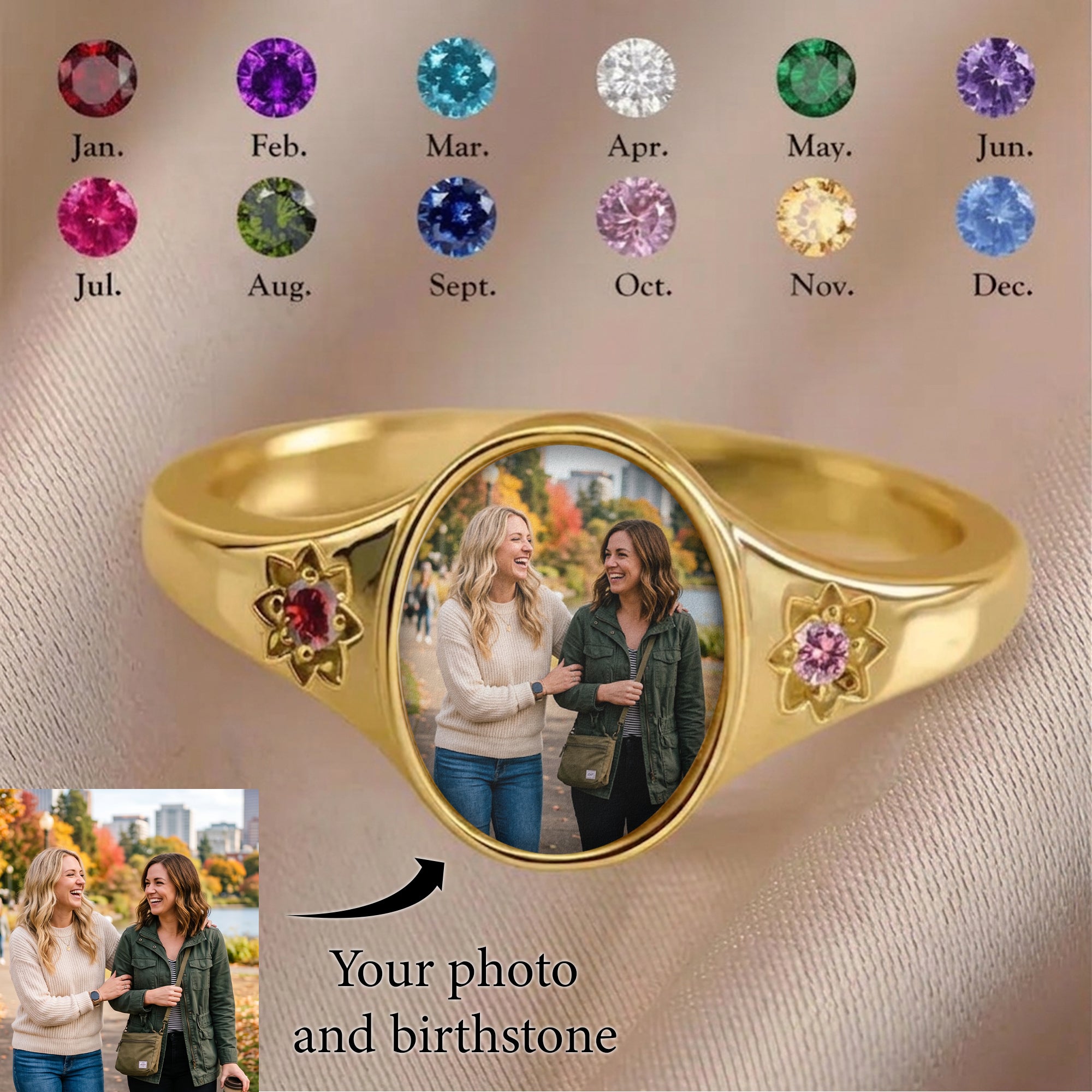 Custom-Photo-With-Birthstones-Ring-Gift-For-Best-Friend-Sister-Personalized-Ring-1