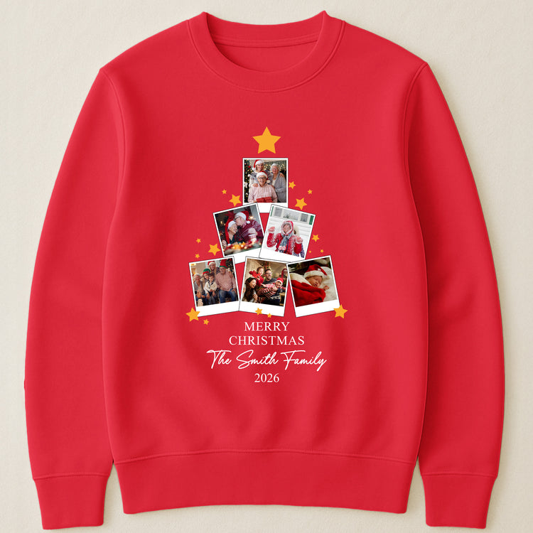 Custom-Photo-Year-In-Review-Family-Matching-Personalized-Shirt-7