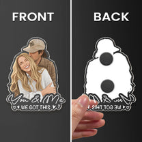 Custom-Portrait-Art-Acrylic-Magnet,-Family-Couples-With-Pets-Photo-Personalized-Magnet-4
