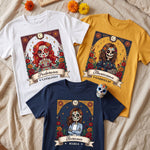 Custom-Portrait-Day-Of-The-Dead-Funny-Mexican-Mom-Wife-Gift-For-Her-Personalized-Shirt-1