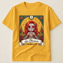 Custom-Portrait-Day-Of-The-Dead-Funny-Mexican-Mom-Wife-Gift-For-Her-Personalized-Shirt-2