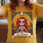 Custom-Portrait-Day-Of-The-Dead-Funny-Mexican-Mom-Wife-Gift-For-Her-Personalized-Shirt-3