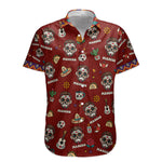 Custom-Portrait-Sugar-Skeleton-Hispanic-Mexican-Flowers-Personalized-Hawaiian-Shirt-7