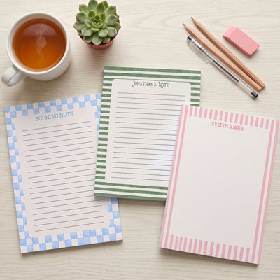 Custom Reminder Notepad Gift For Her, Teachers, Coworkers - Personalized Notepad