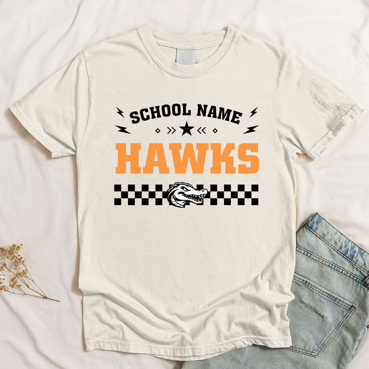 Custom-Retro-School-Mascot-Game-Day-School-Spirit-Personalized-Shirt-3