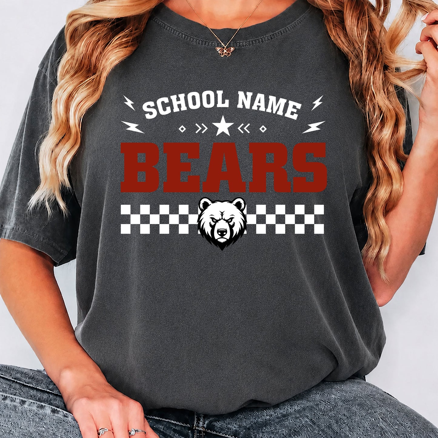 Custom-Retro-School-Mascot-Game-Day-School-Spirit-Personalized-Shirt-4