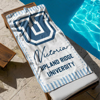 Custom-School-Logo-Personalized-Beach-Towel-2