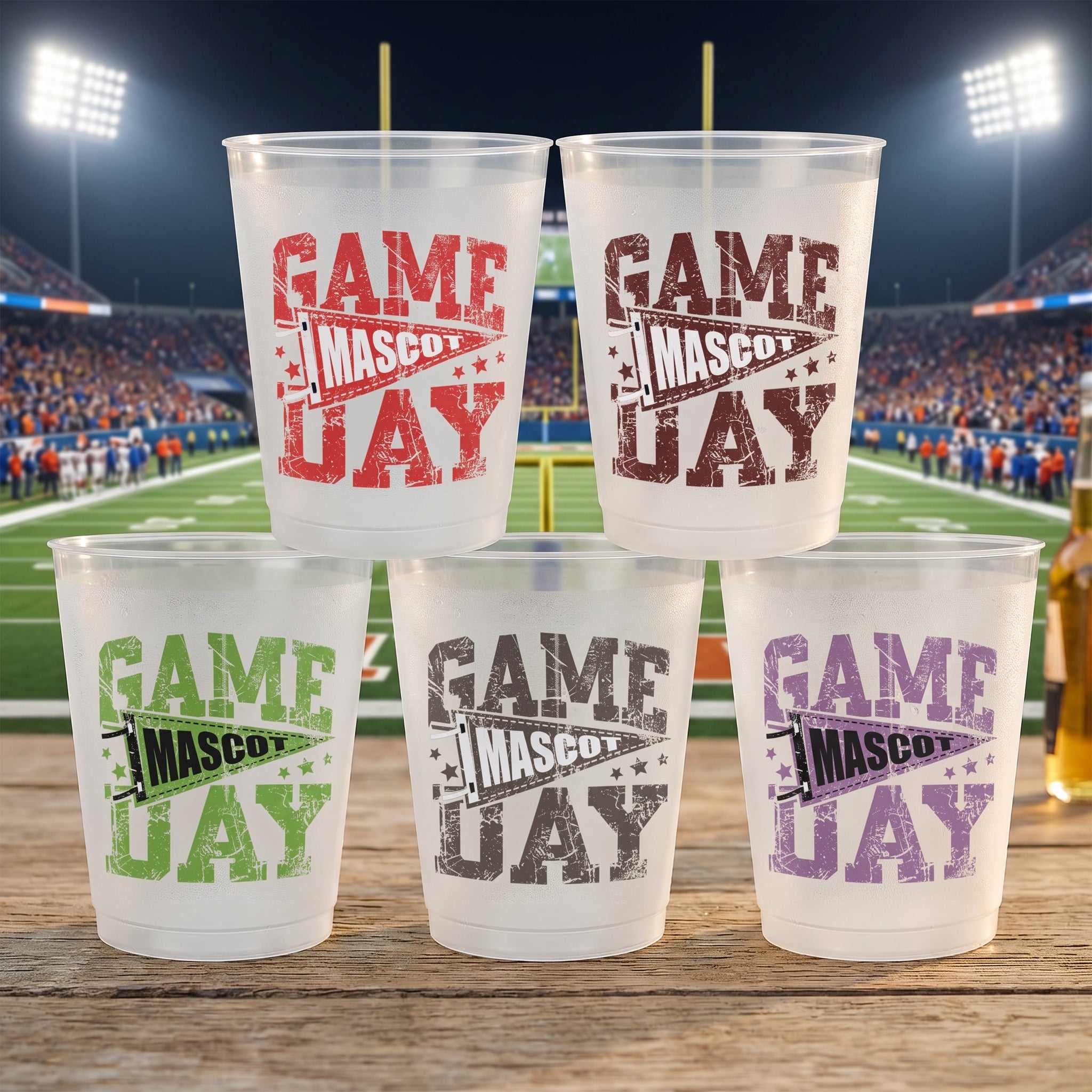 Custom-School-Mascot-Game-Day-Retro-Style-Personalized-Cups