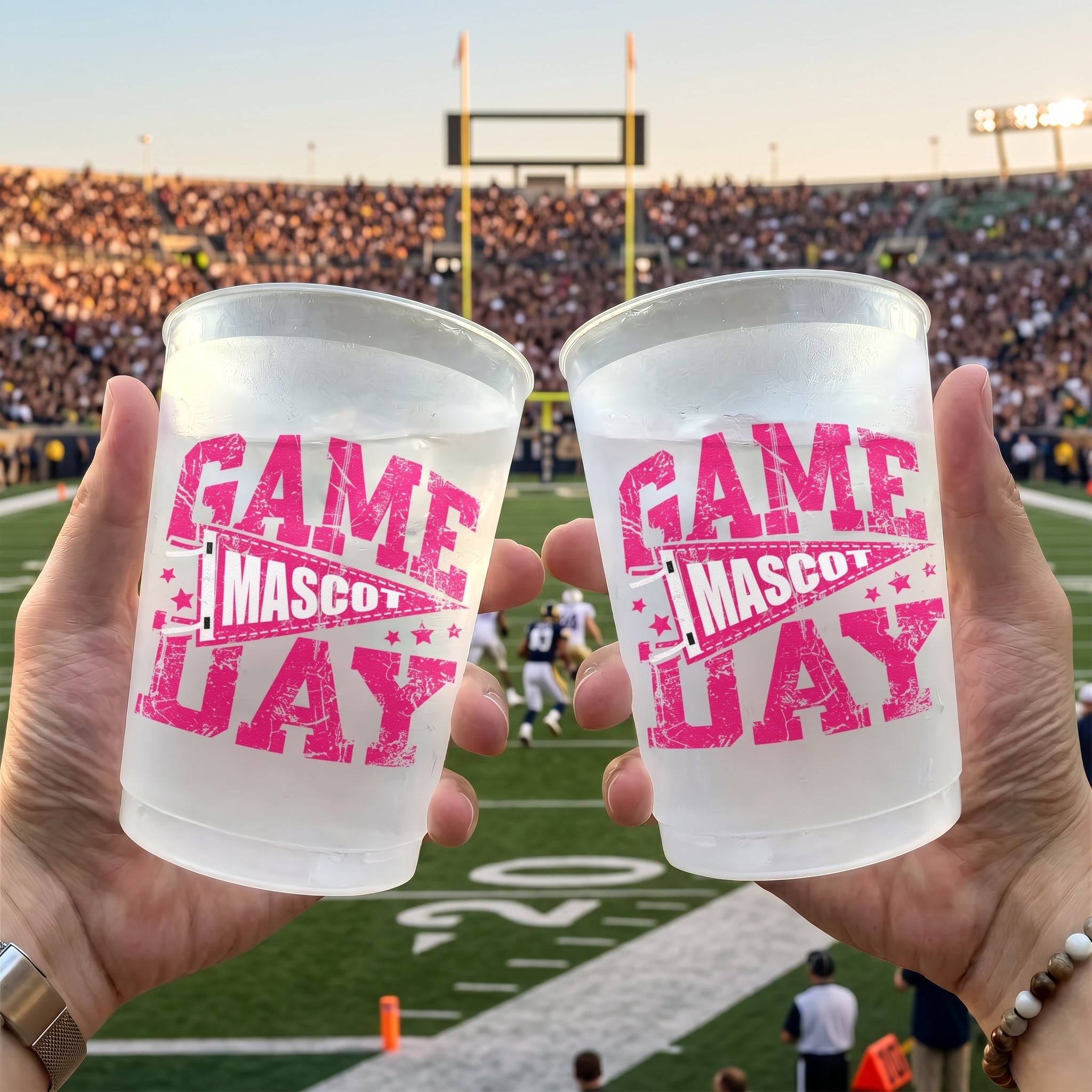 Custom-School-Mascot-Game-Day-Retro-Style-Personalized-Cups