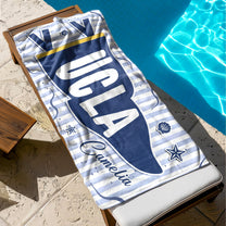 Custom-School-Pennant-Flag-Graduation-Gift--Personalized-Beach-Towel-3