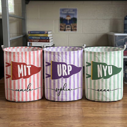 Custom-School-Pennant-Flag-Personalized-Basket-1