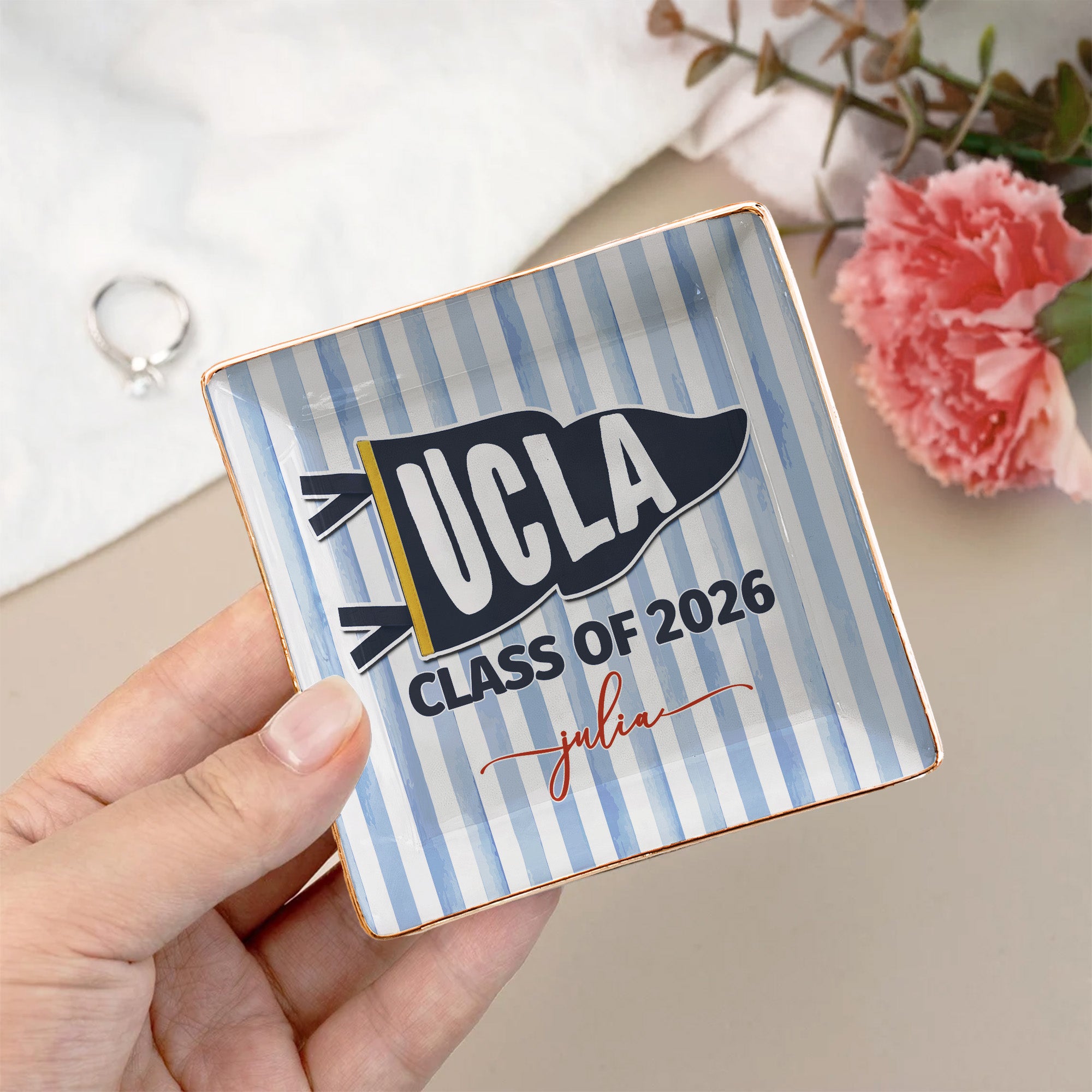 Custom-School-Pennant-Flag-Personalized-Jewelry-Dish-8