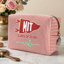 Custom-School-Pennant-Flag-Personalized-Makeup-Bag-1