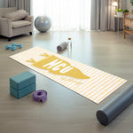 Custom-School-Pennant-Flag-Personalized-Yoga-Mat-3