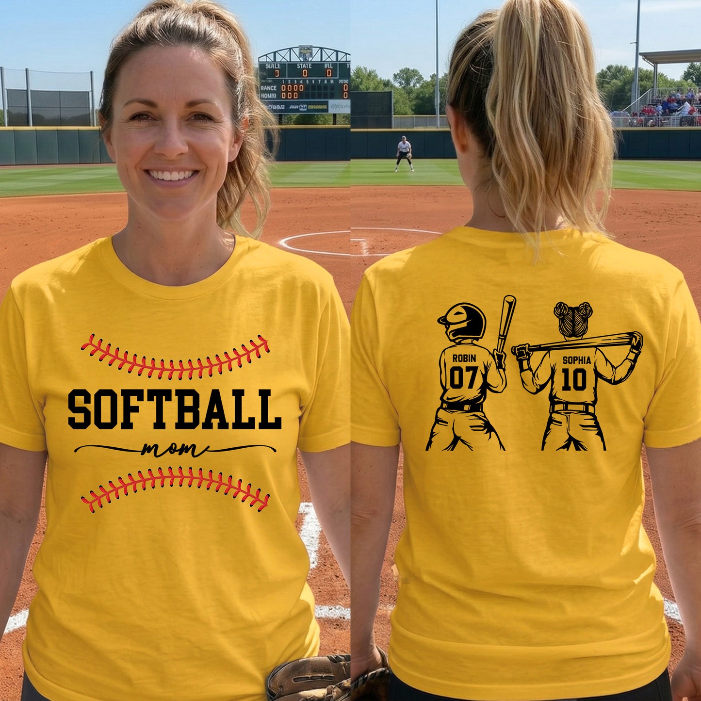 Custom-Softball-Mom,-Grandma-Personalized-Shirt-1