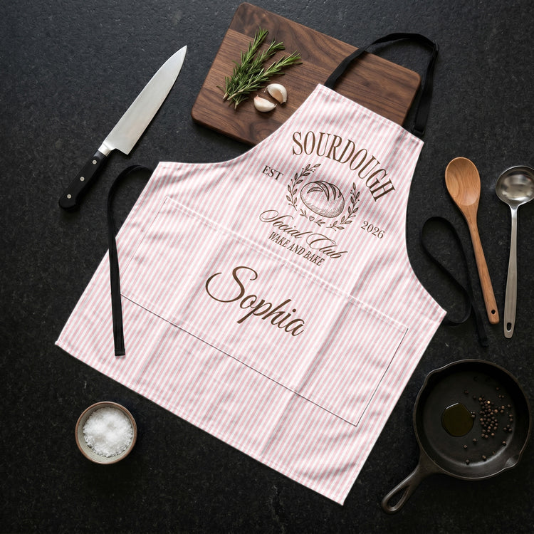 Custom-Sourdough-Social-Club-Apron-Gift-For-Baking-Club-Personalized-Apron