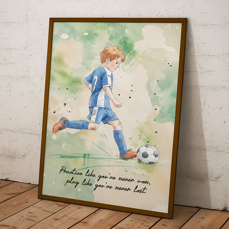 Custom-Sports-Portrait-Photo,-Watercolor-Style-Personalized-Poster-3