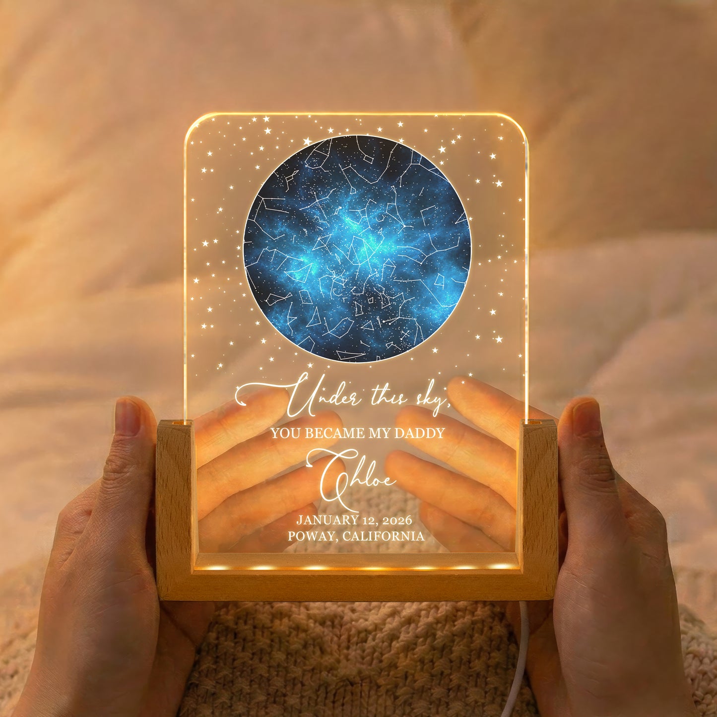 Custom-Star-Map-Under-This-Sky,-You-Became-My-Daddy-Father's-Day-Gift-Personalized-Night-Light-2