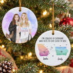 Custom-States-&-Photo-Watercolor-Art-Long-Distance-Relationship-Gifts-Personalized-Ornament-1