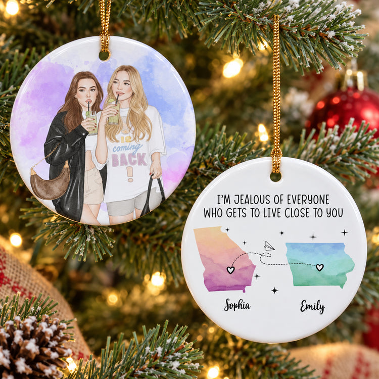 Custom-States-&-Photo-Watercolor-Art-Long-Distance-Relationship-Gifts-Personalized-Ornament-1