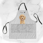 Custom-Striped-Pattern-Watercolor-Pet-Portrait-Personalized-Apron-3