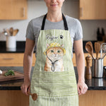 Custom-Striped-Pattern-Watercolor-Pet-Portrait-Personalized-Apron-4