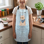Custom-Striped-Pattern-Watercolor-Pet-Portrait-Personalized-Apron-6