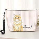 Custom-Striped-Pattern-Watercolor-Pet-Portrait-Personalized-Cosmetic-Bag-2