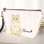 Custom-Striped-Pattern-Watercolor-Pet-Portrait-Personalized-Cosmetic-Bag-3