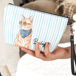 Custom-Striped-Pattern-Watercolor-Pet-Portrait-Personalized-Cosmetic-Bag-4