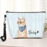 Custom-Striped-Pattern-Watercolor-Pet-Portrait-Personalized-Cosmetic-Bag-6