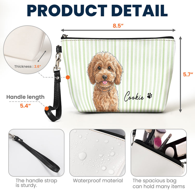 Custom-Striped-Pattern-Watercolor-Pet-Portrait-Personalized-Cosmetic-Bag-8
