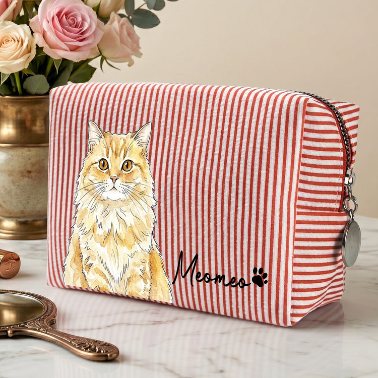 Custom-Striped-Pattern-Watercolor-Pet-Portrait-Personalized-Makeup-Bag2