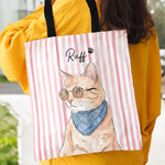 Custom-Striped-Pattern-Watercolor-Pet-Portrait-Personalized-Tote-Bag3
