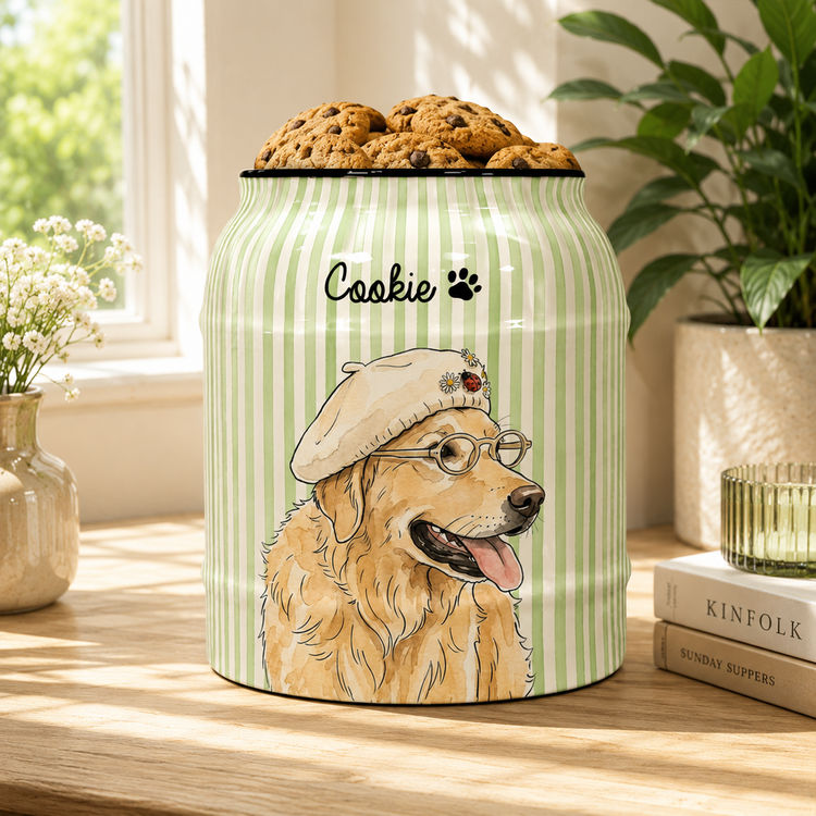 Custom-Striped-Pattern-Watercolor-Pet-Portrait-Treat-Jar-Personalized-Cookie-Jar-3
